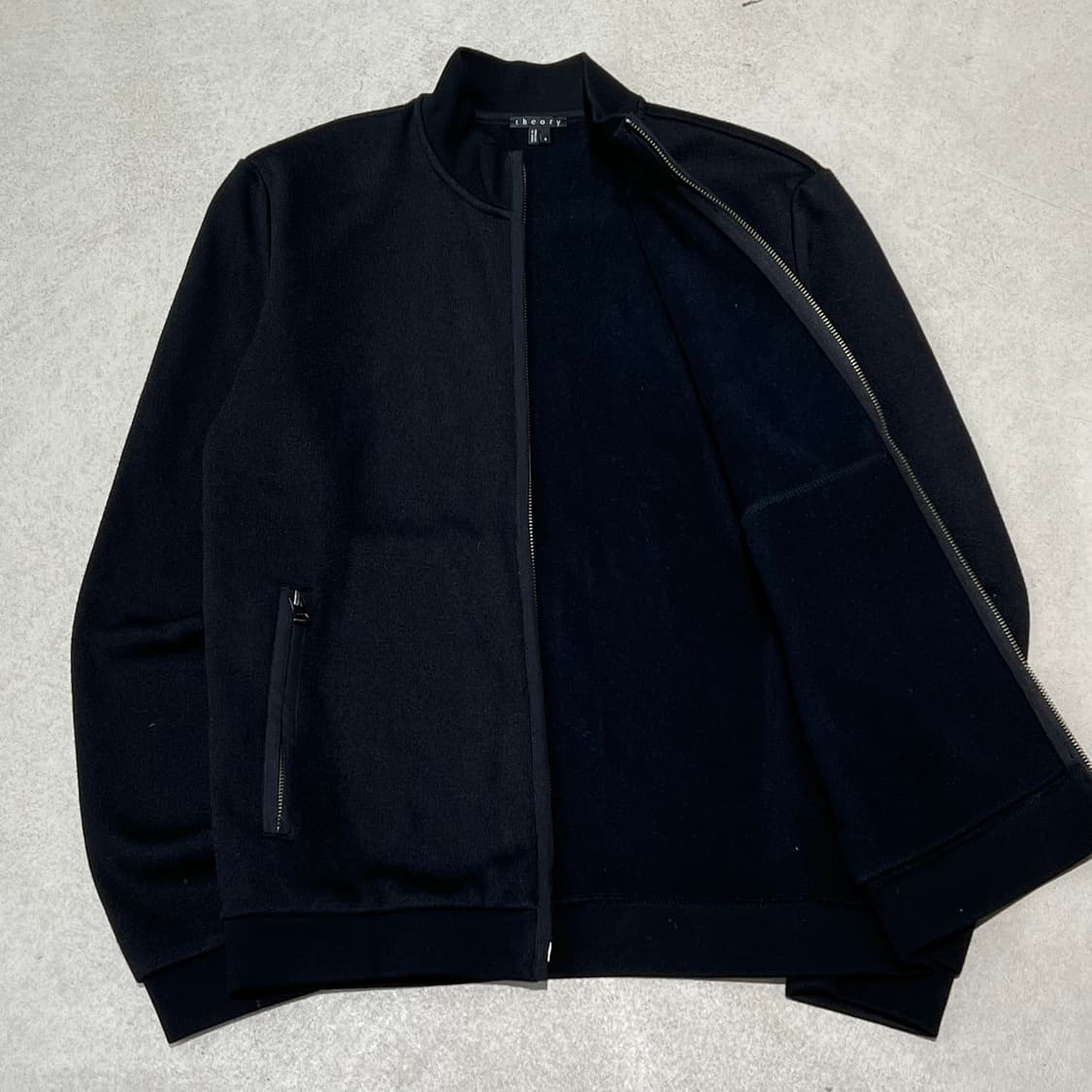 띠어리 베이직 니트집업 s10772 상품이미지3