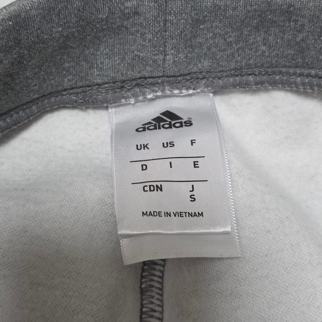 일본 아디다스)그레이 여성 트레이닝 조거팬츠 상품이미지3