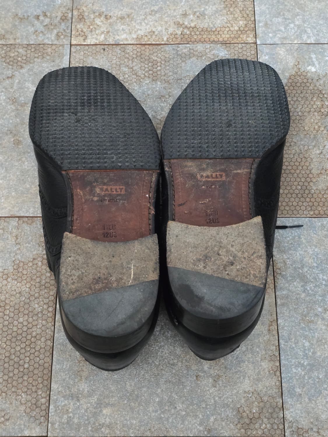 (300)발리 블랙 윙팁 구두 상품이미지9