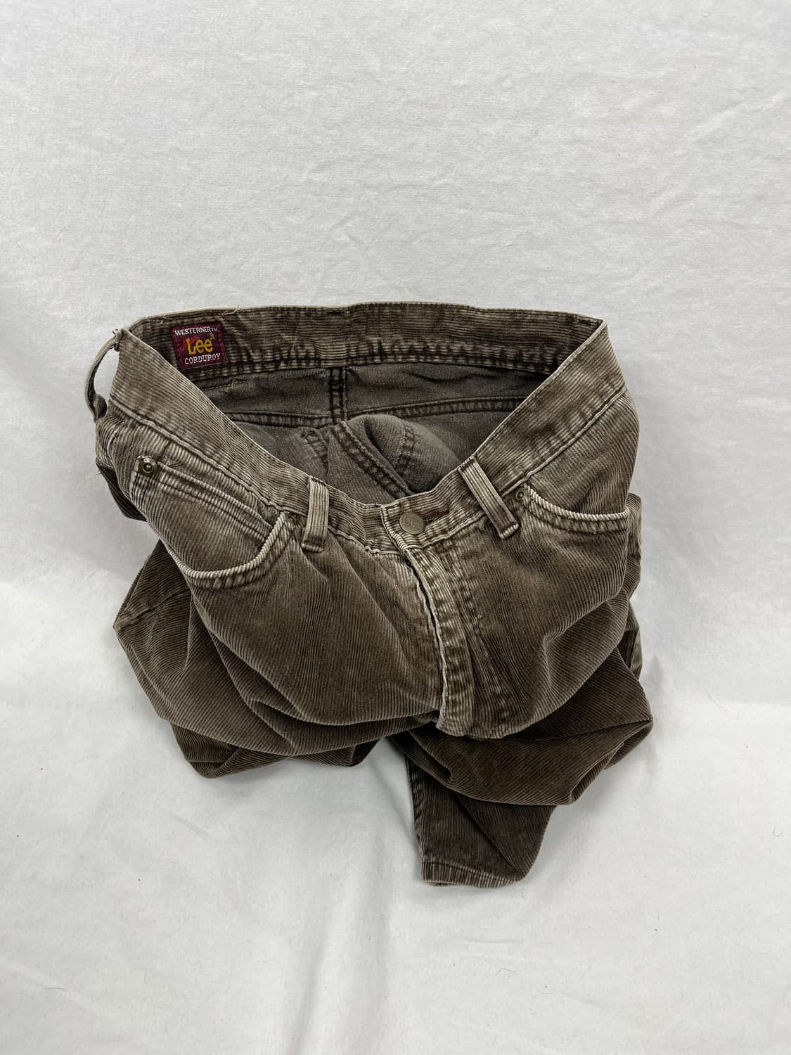 Lee 골덴 브라운 팬츠 상품이미지1