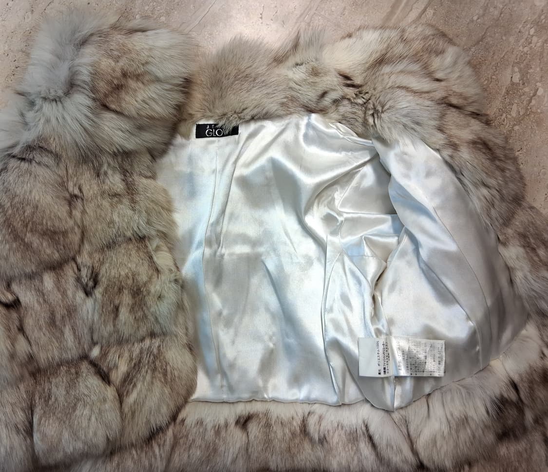 리얼 폭스퍼 크롭 자켓 상품이미지4