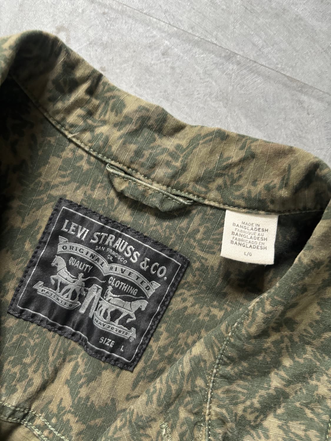 Levis 리바이스 카모 초어 자켓  상품이미지8