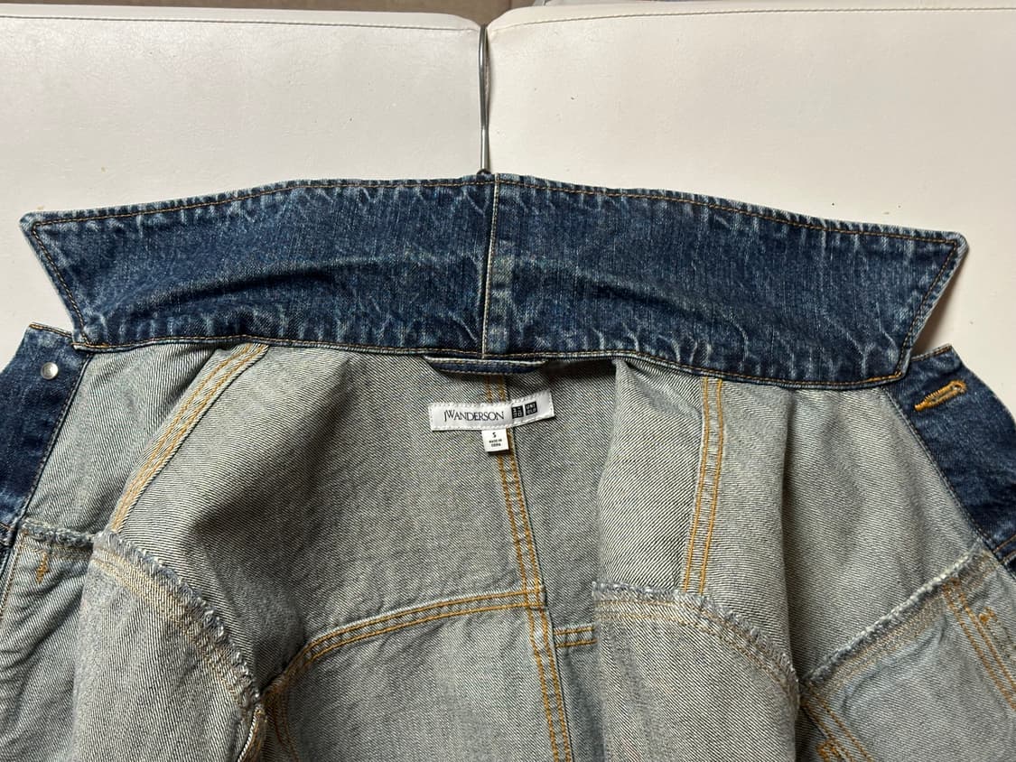 Uniqlo & JWA 비대칭 데님 재킷 (95) 상품이미지8