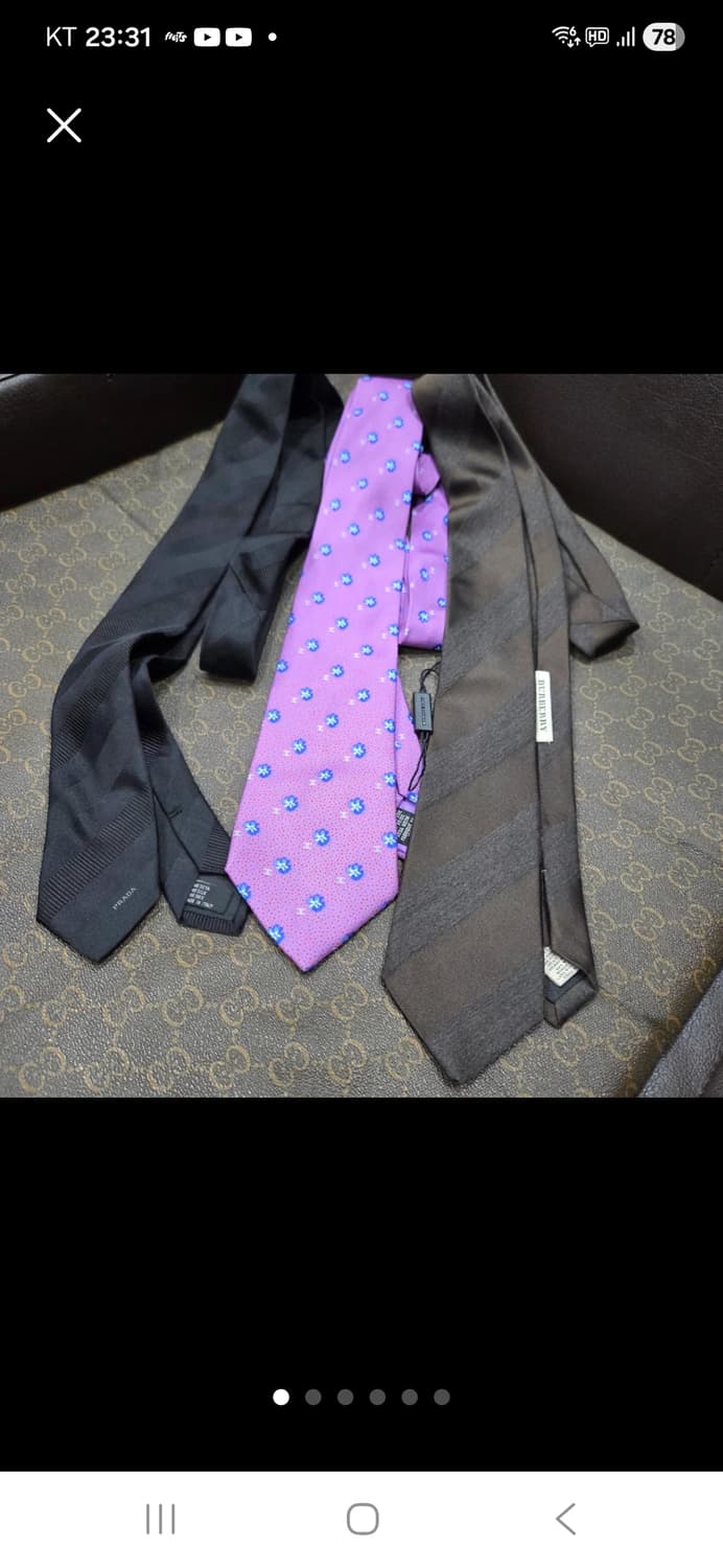 샤넬.프라다.버버리.넥타이 3종 모두 상품이미지1