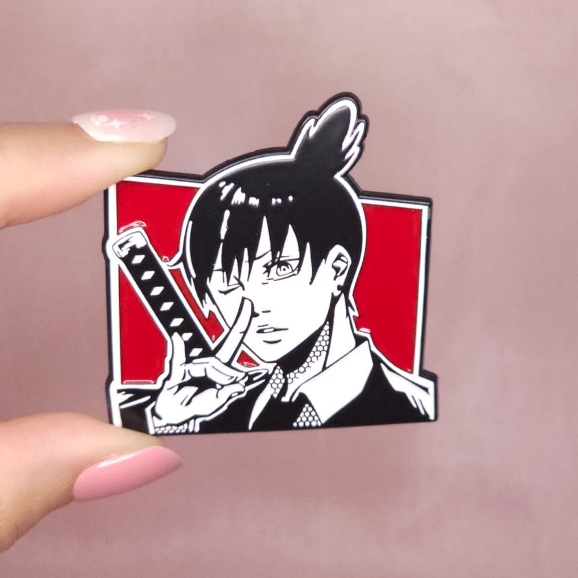 체인소맨 아키 뱃지 상품이미지2