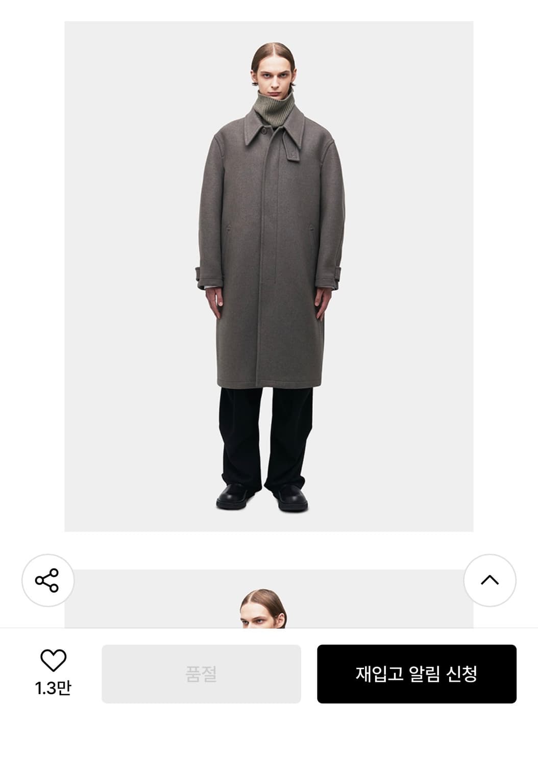 COOR 쿠어 MTR 발마칸 코트 상품이미지2