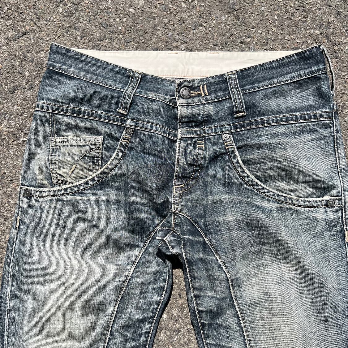 닐바렛 데미지 데님 팬츠 상품이미지2