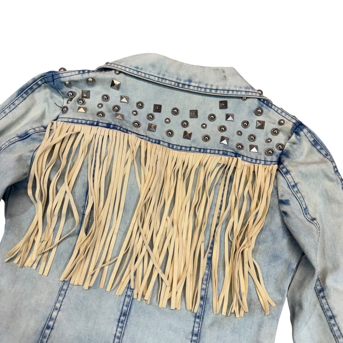 TOV Fringe & Studded 웨스턴 데님 자켓 (55)   상품이미지6