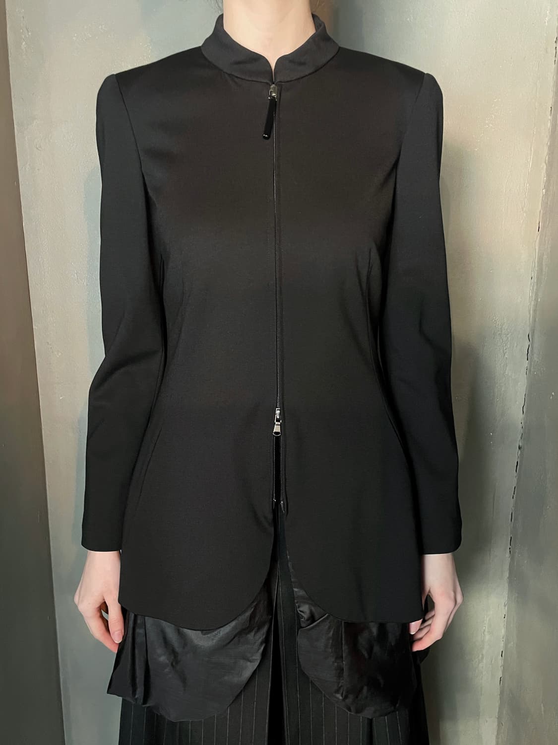 엠포리오 아르마니 스캘럽 레이어드 자켓 상품이미지2