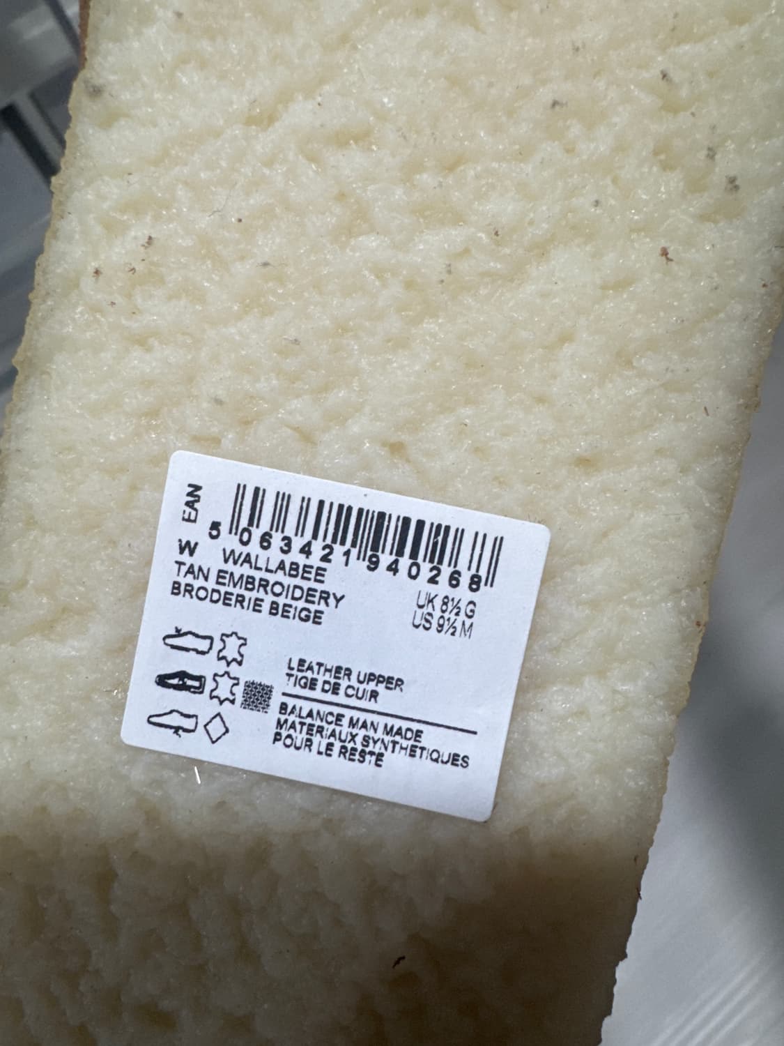 클락스 엔더슨벨 왈라비 탄 275 새상품 상품이미지3