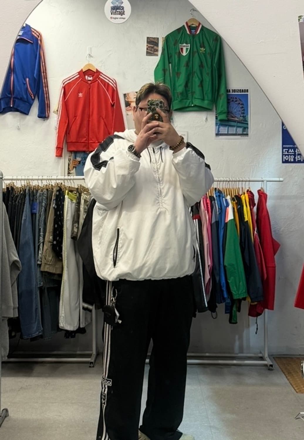 나이키 올드스쿨 스우시 사이드라인 풀오버 바람막이 XXXXL 상품이미지1