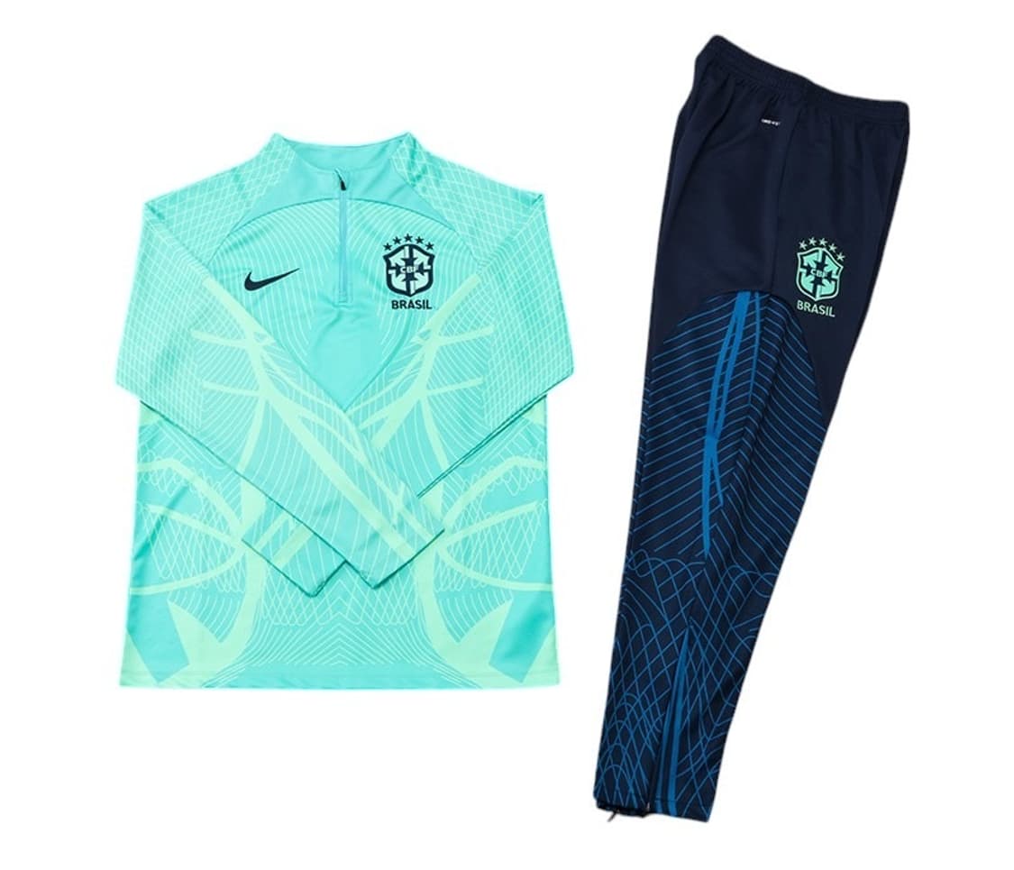 22-23 브라질 국대 드릴탑 상하의 세트 상품이미지1