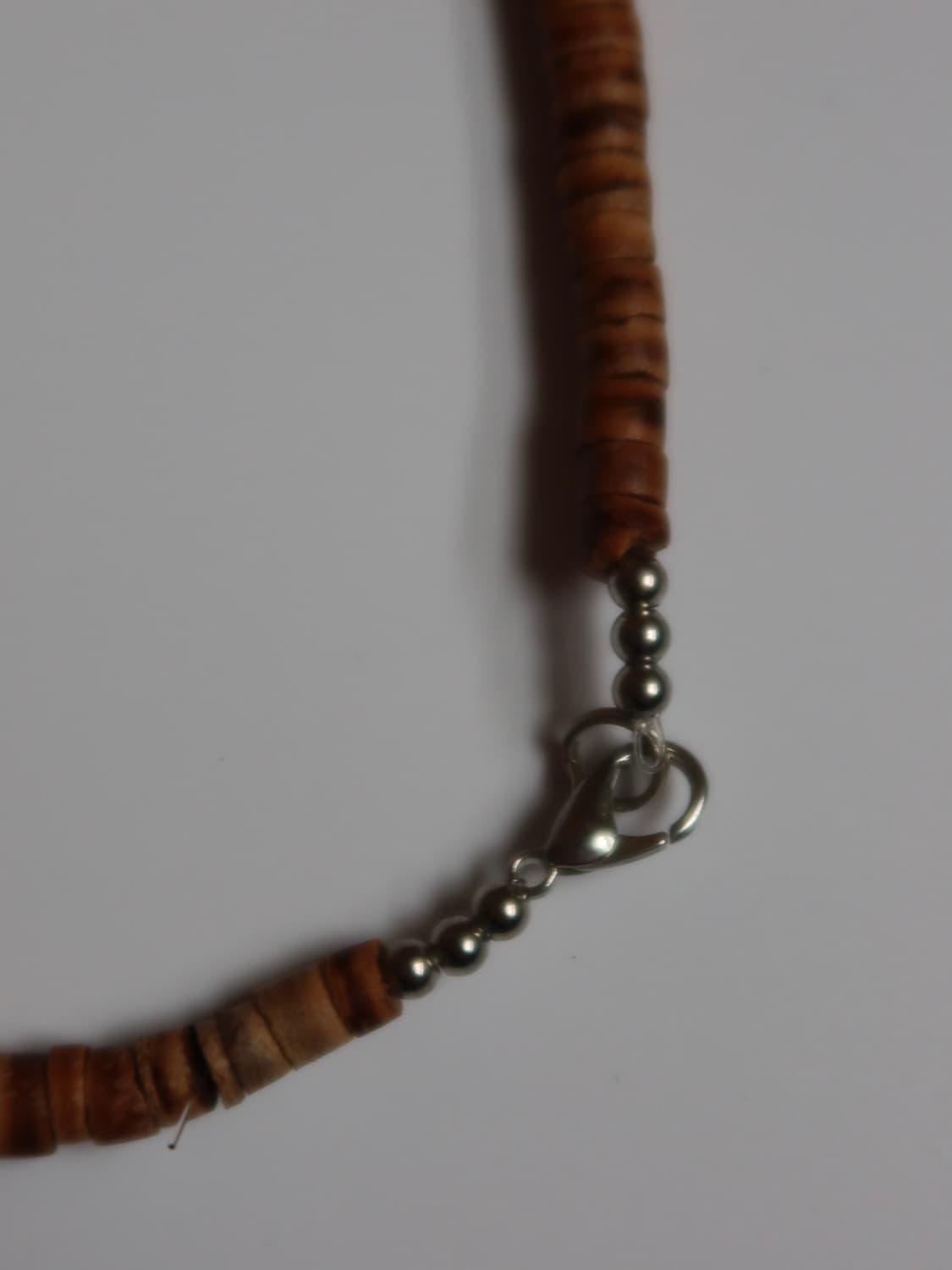 natural wood necklace 상품이미지5