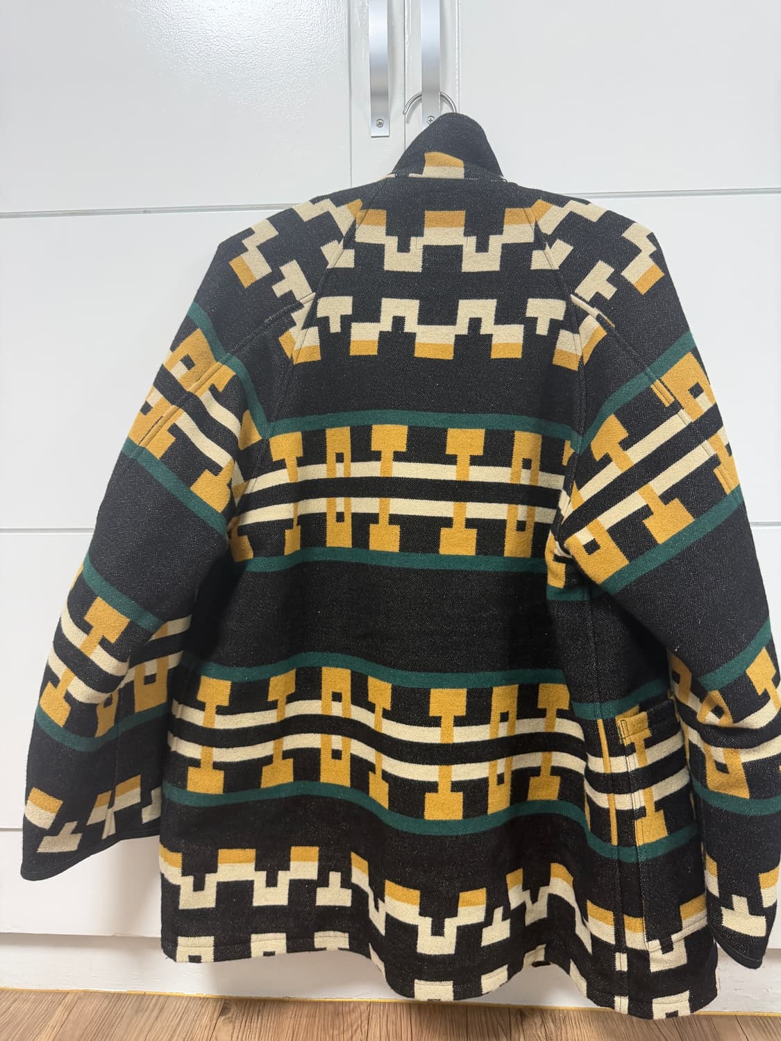 Visvim HOPILAND 비즈빔 네이티브 블랭킷 코트 상품이미지6