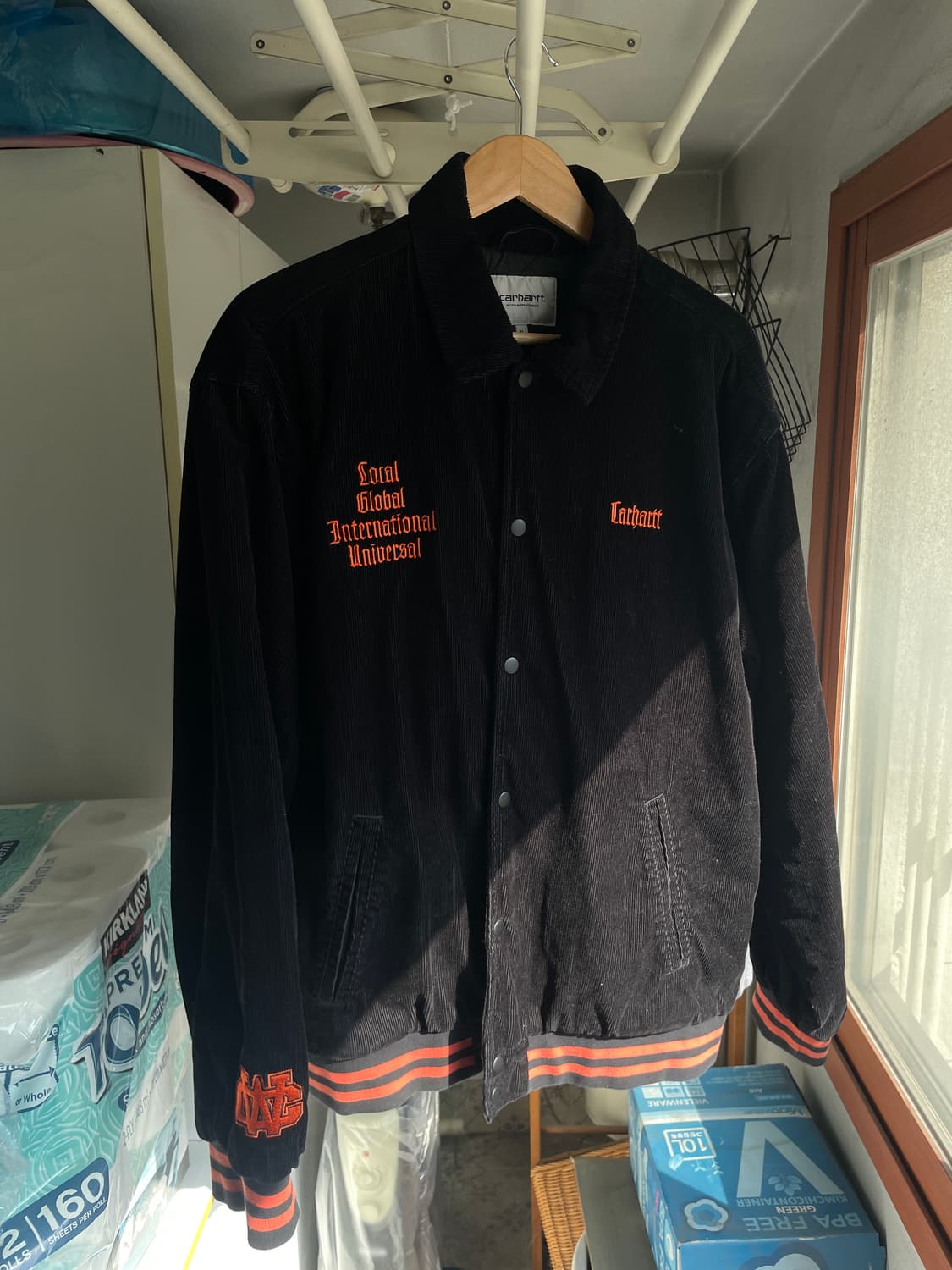 칼하트 레터맨 자켓 XL 상품이미지3