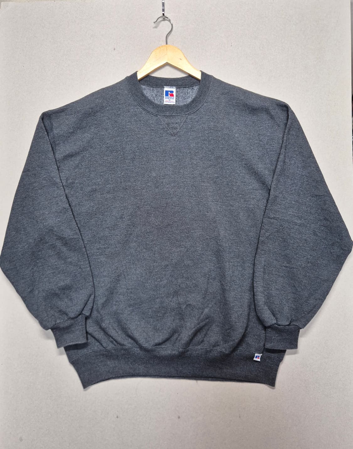 [XL] 90s US Made 러셀 다크그레이 스웻 -3 상품이미지1