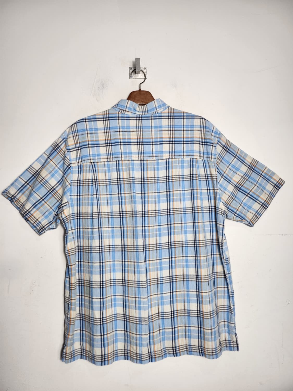 CHAPS 챕스 체크 반팔 셔츠 상품이미지7