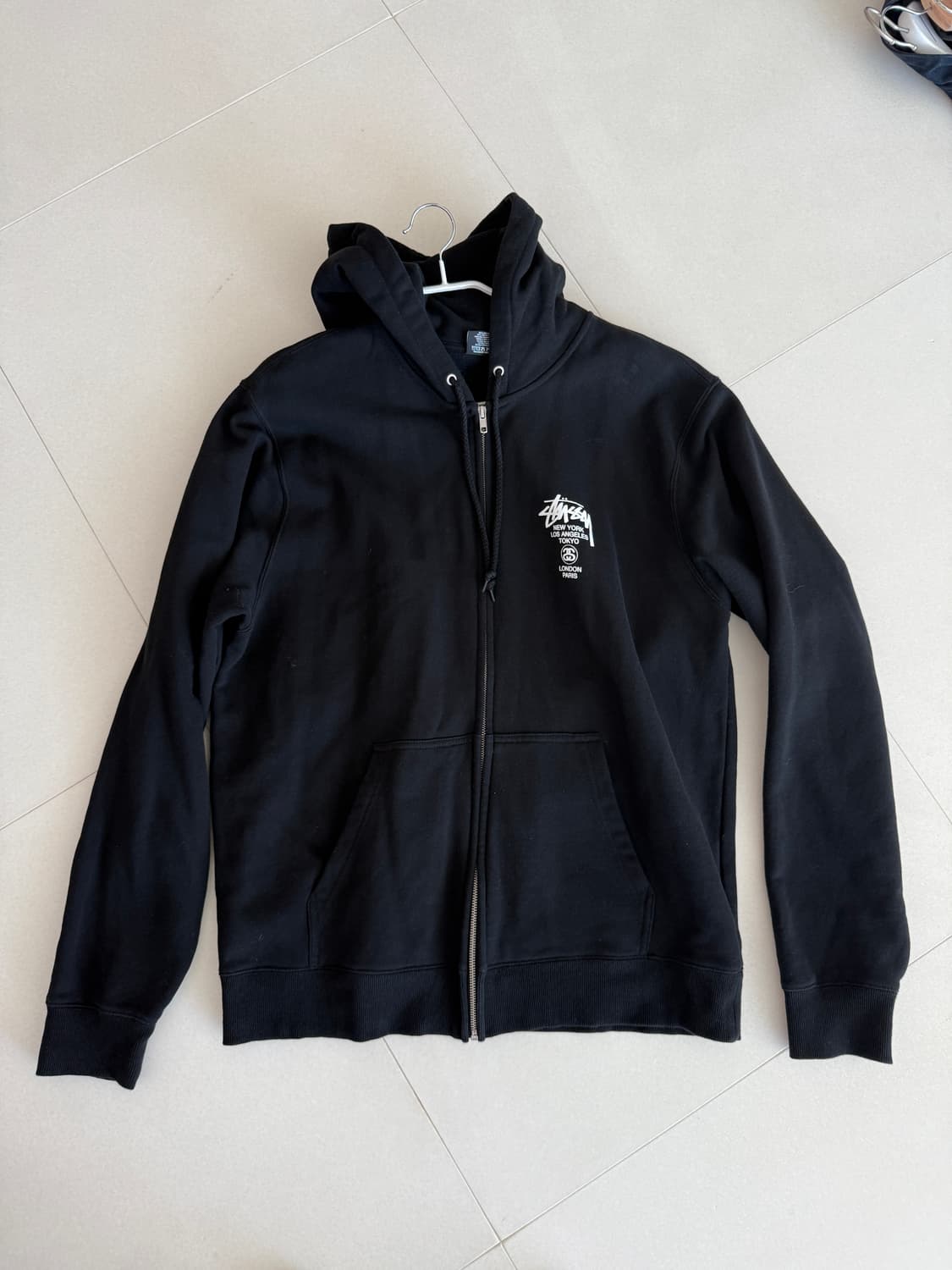 스투시 후드 집업 M , XL 상품이미지1