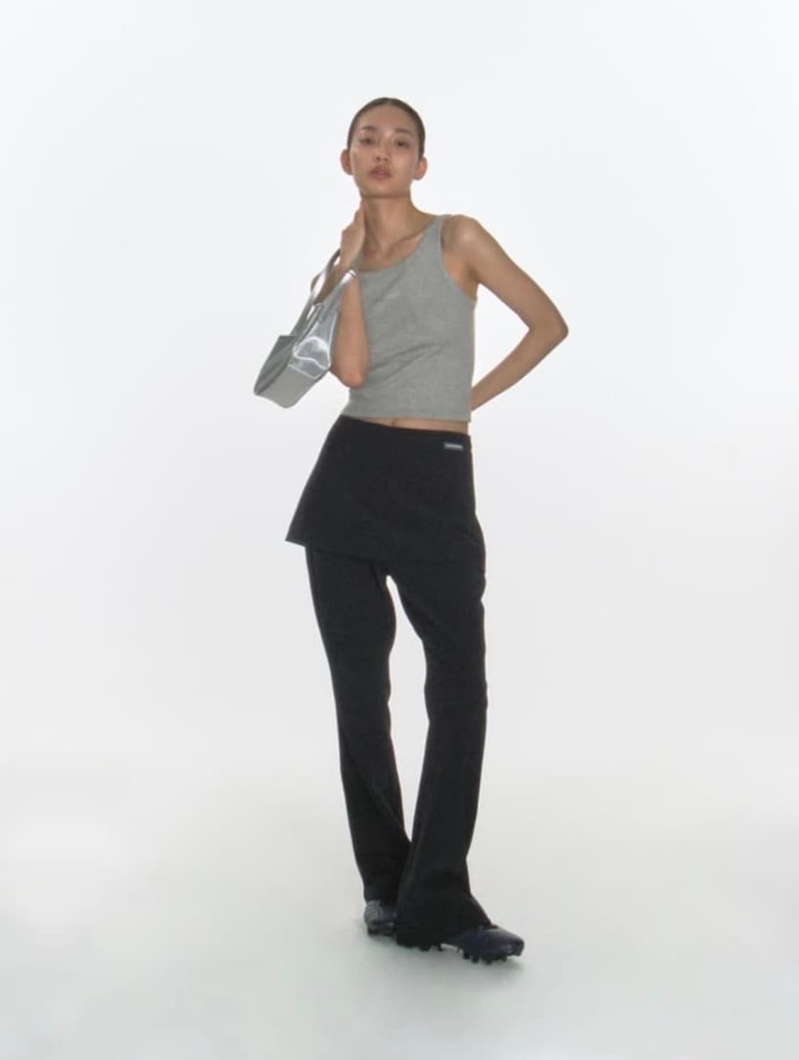 포츠포츠 오버래핑 팬츠 - M 상품이미지1