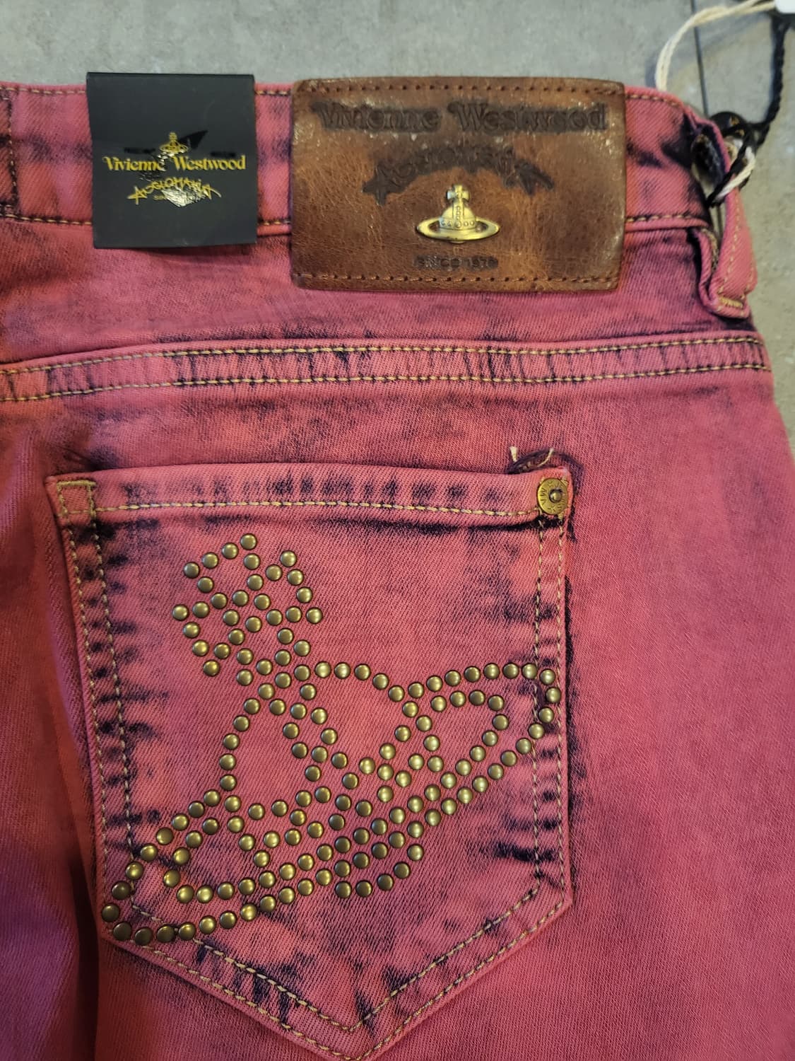 비비안 웨스트우드 AR 스키니진 27 새상품 상품이미지4