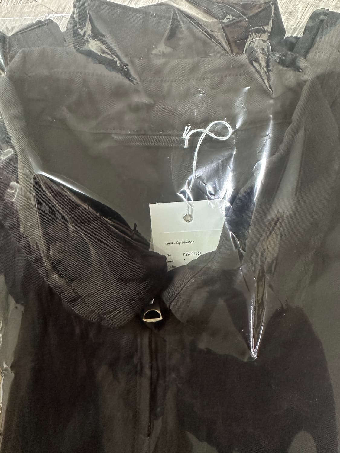 캡틴선샤인 가바 집 블루종 블랙 4사이즈 상품이미지3