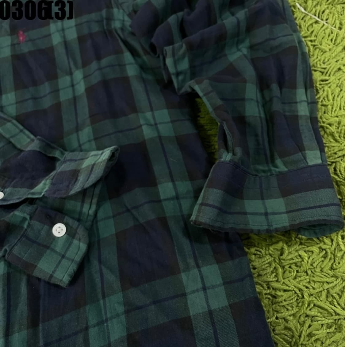 랄프로렌 체크 긴팔 셔츠 상품이미지4