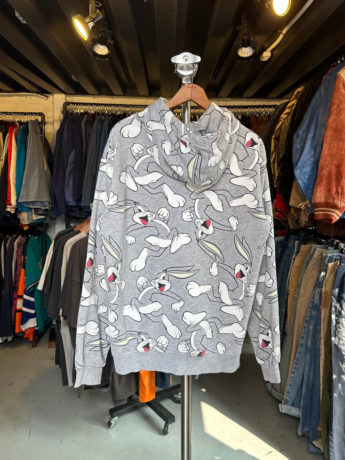 위너브라더스 루니툰즈 프린팅 스웻 후드 상품이미지2