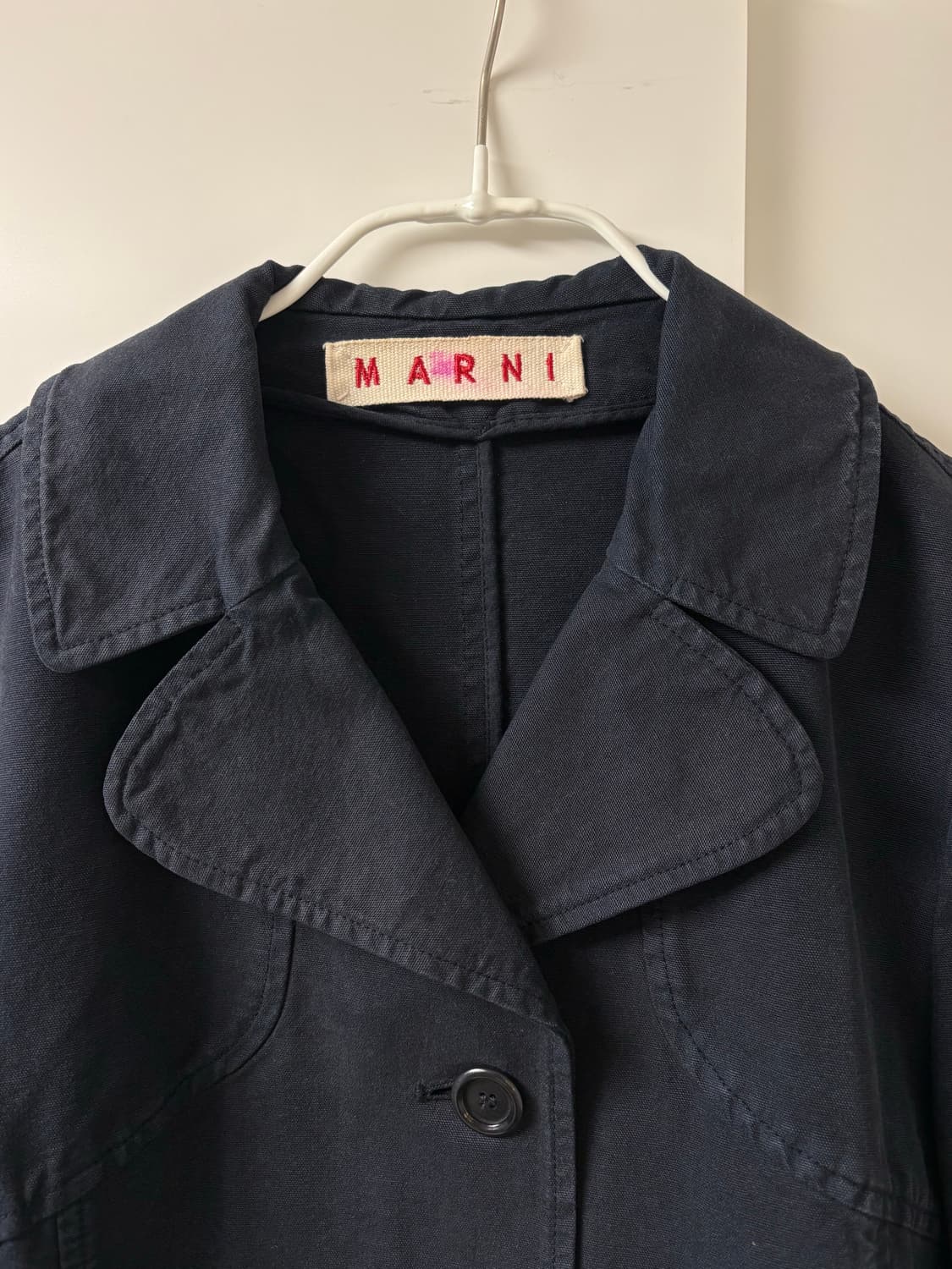 Marni 빈티지 마르니 네이비 자켓 상품이미지2