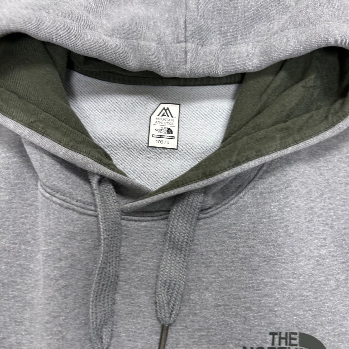 The North Face gray hoodie 상품이미지6