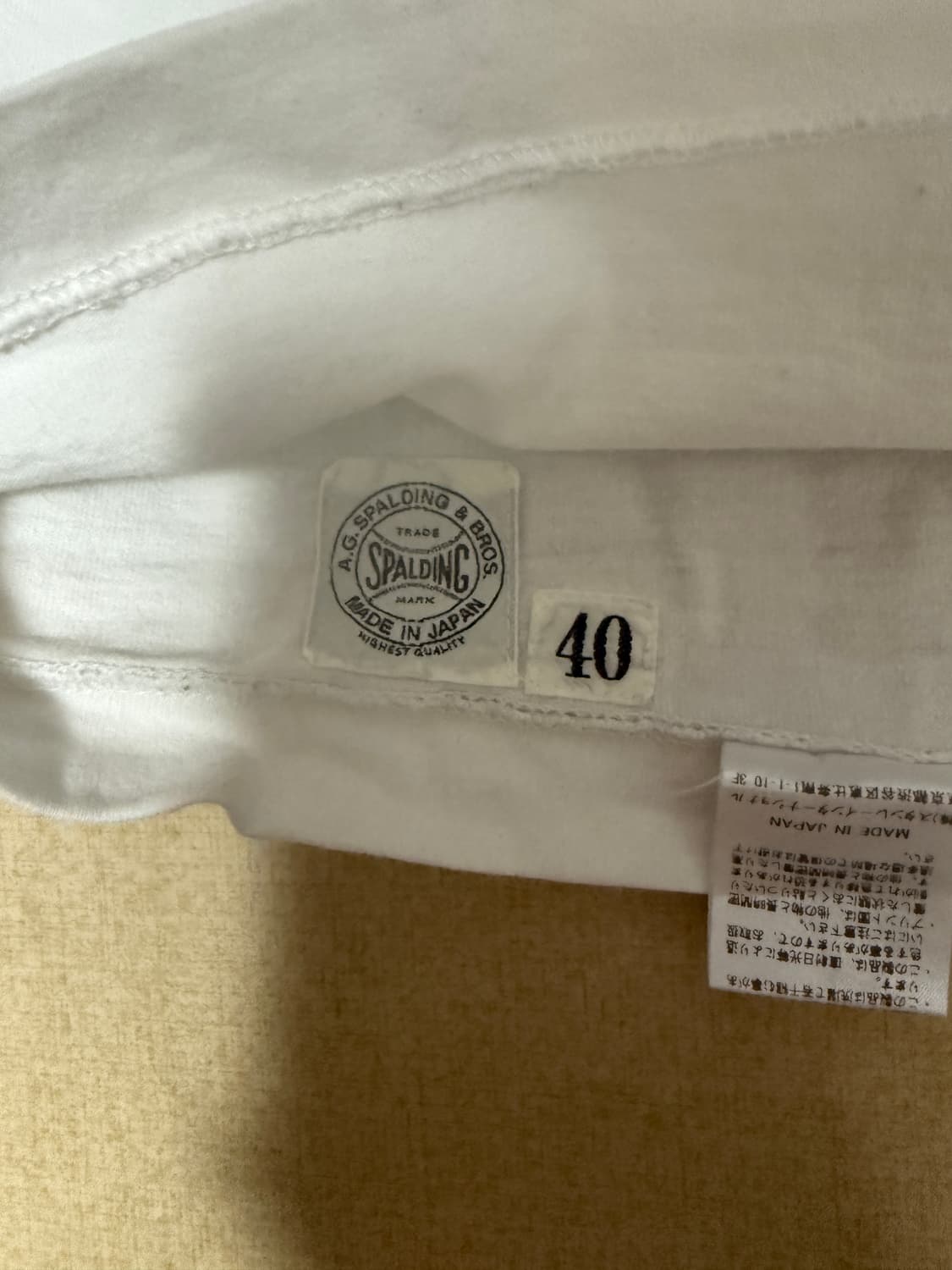 A.G. SPALDING & BROS. 티셔츠, 40사이즈 상품이미지2