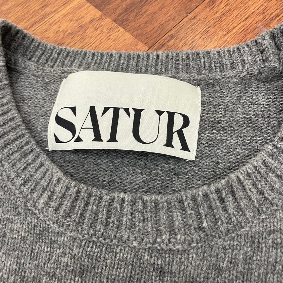 세터 언발란스 캐시미어 블렌드 니트 상품이미지3