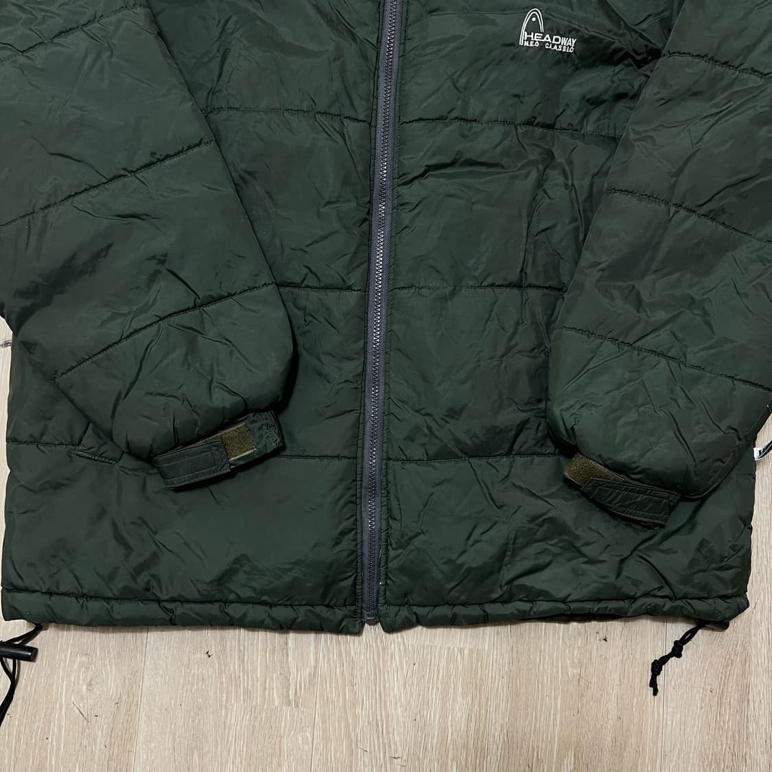 HEAD 헤드 남성 로고 경량패딩 점퍼 L/100  상품이미지4