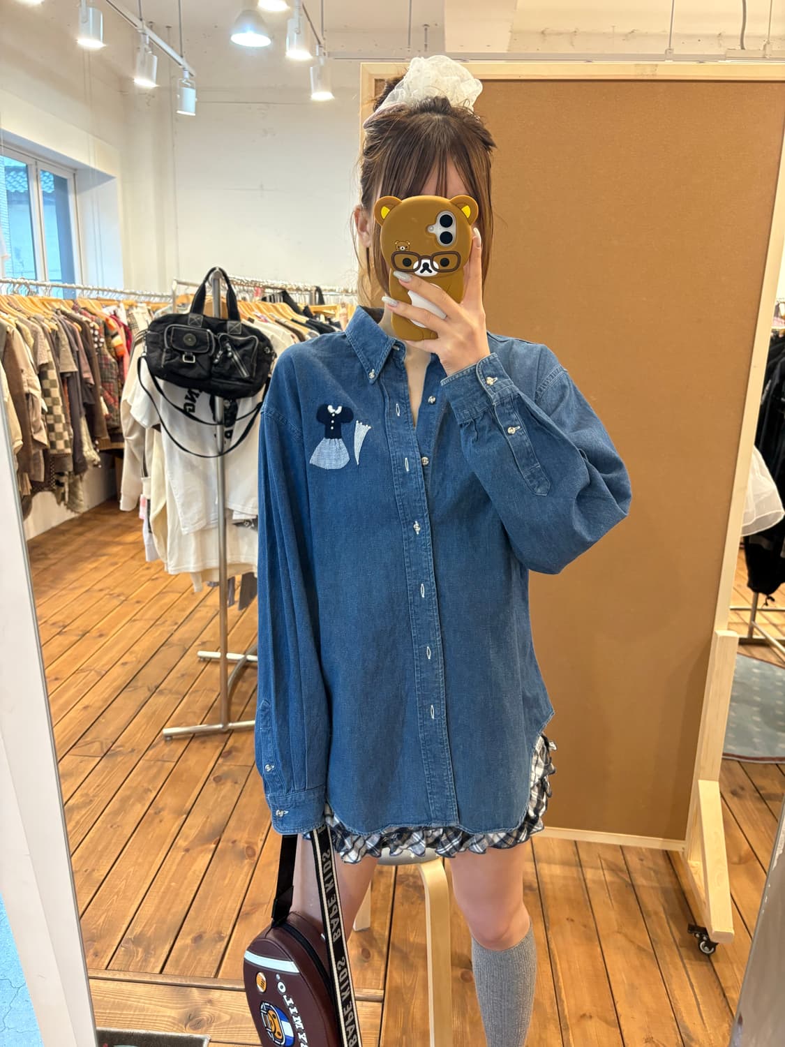 아베크롬비 패치 셔츠 상품이미지3