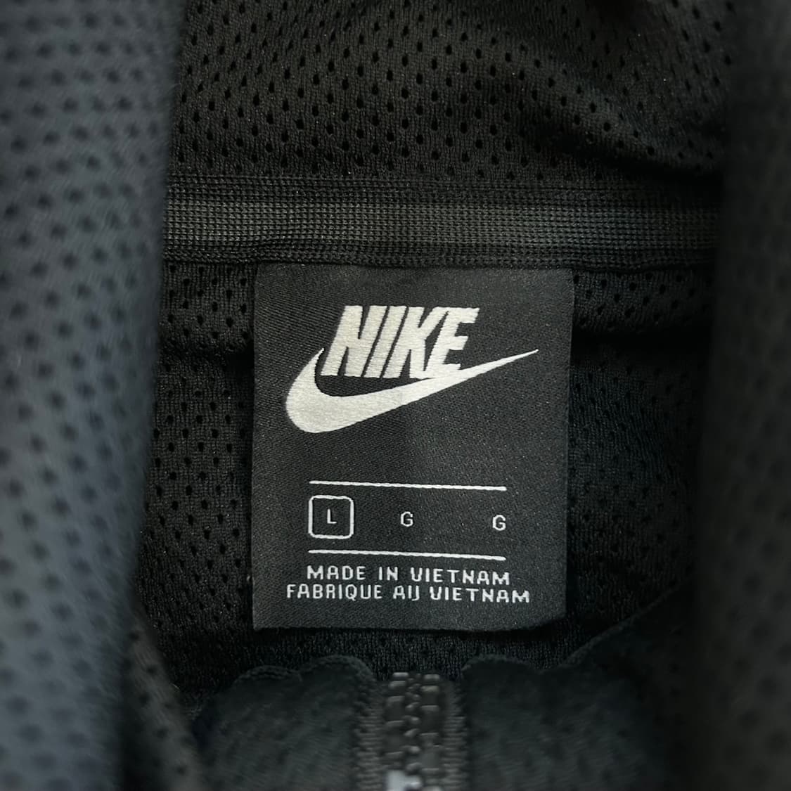 Nike 나이키 2-way 블랙 스우시 후리스 후드집업 상품이미지6