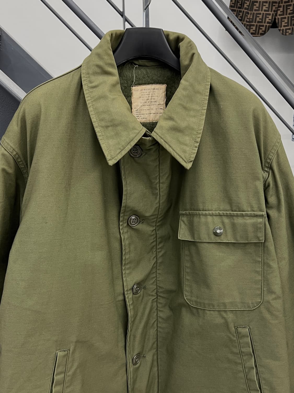 오리지널 미군 60s A-2 콜드웨더 덱 자켓 상품이미지2