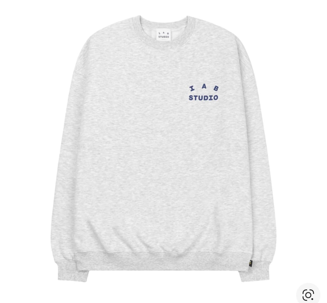 아이앱 스튜디오 스웨트셔츠 라이트 그레이 (XL) 상품이미지1