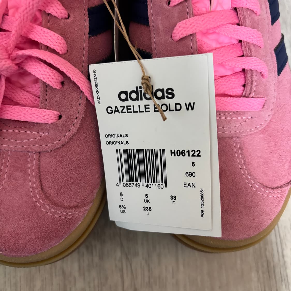 아디다스 가젤 핑크 235 상품이미지2