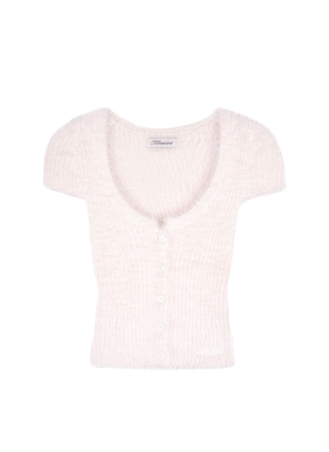 클리시어 cotton candy fur cardigan 코튼 캔디 퍼 상품이미지1