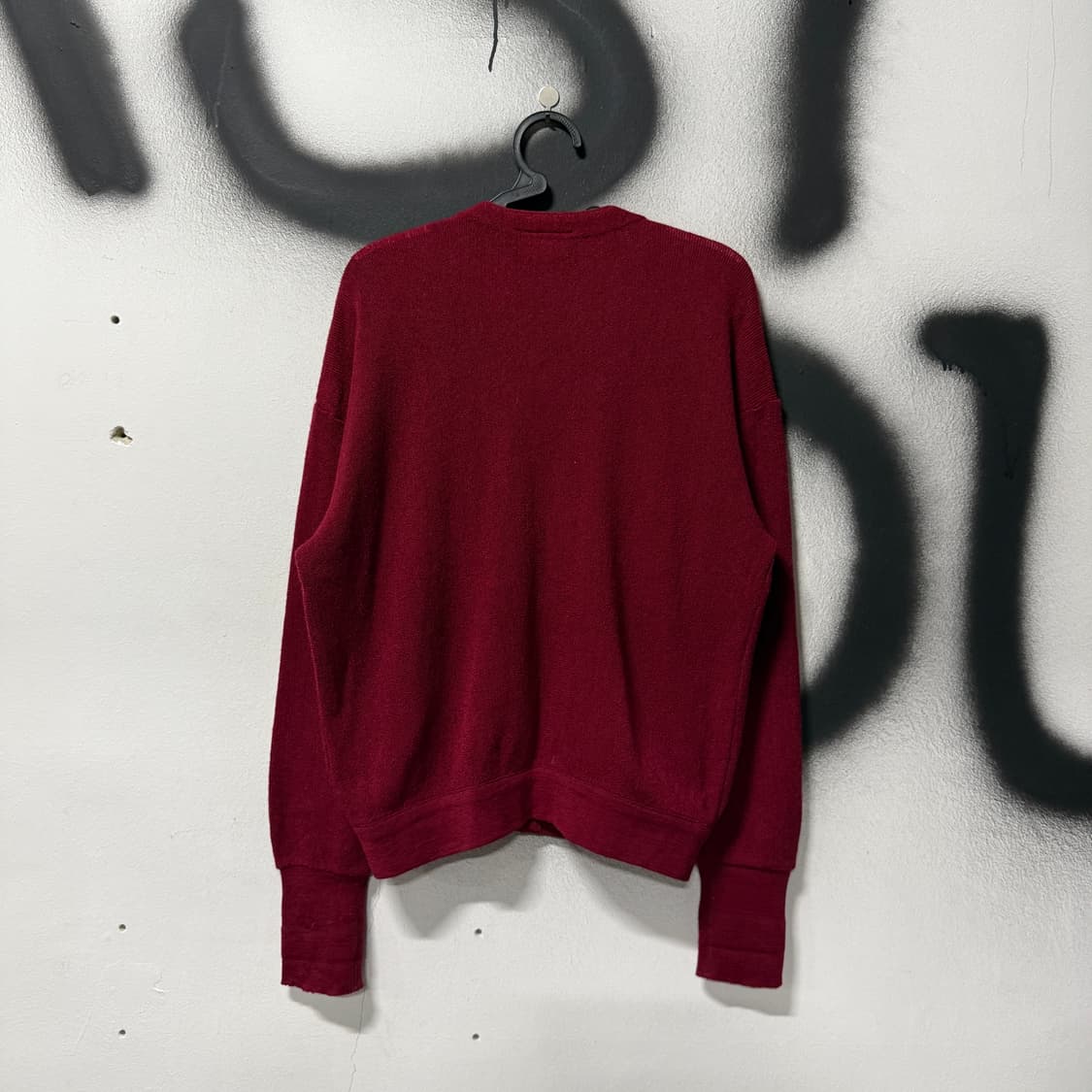 라코스테 서광 버진 울 100% 원포인트 가디건 상품이미지2