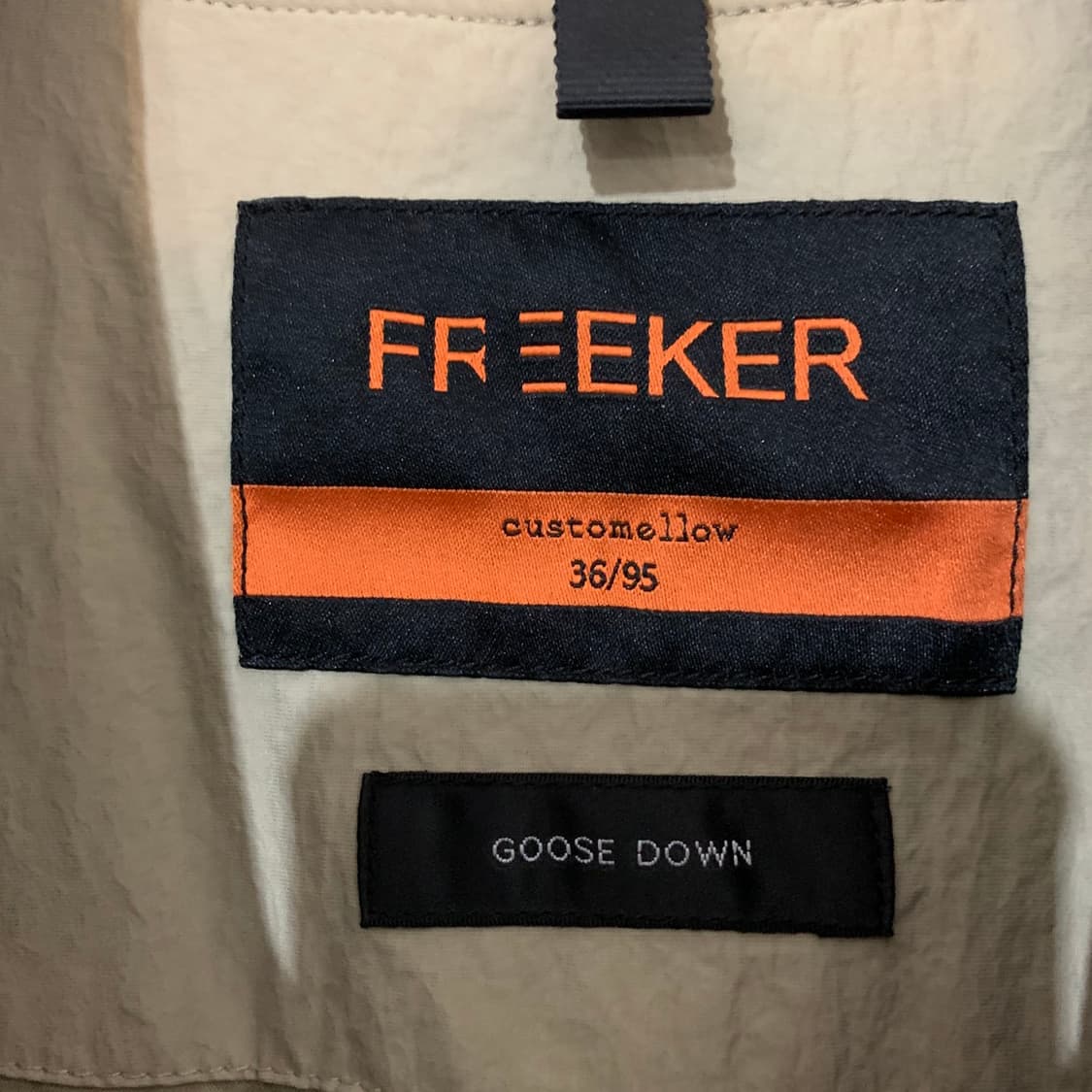 M 커스텀멜로우 프리커 퀄팅 구스다운 거위털 경량패딩 상품이미지6