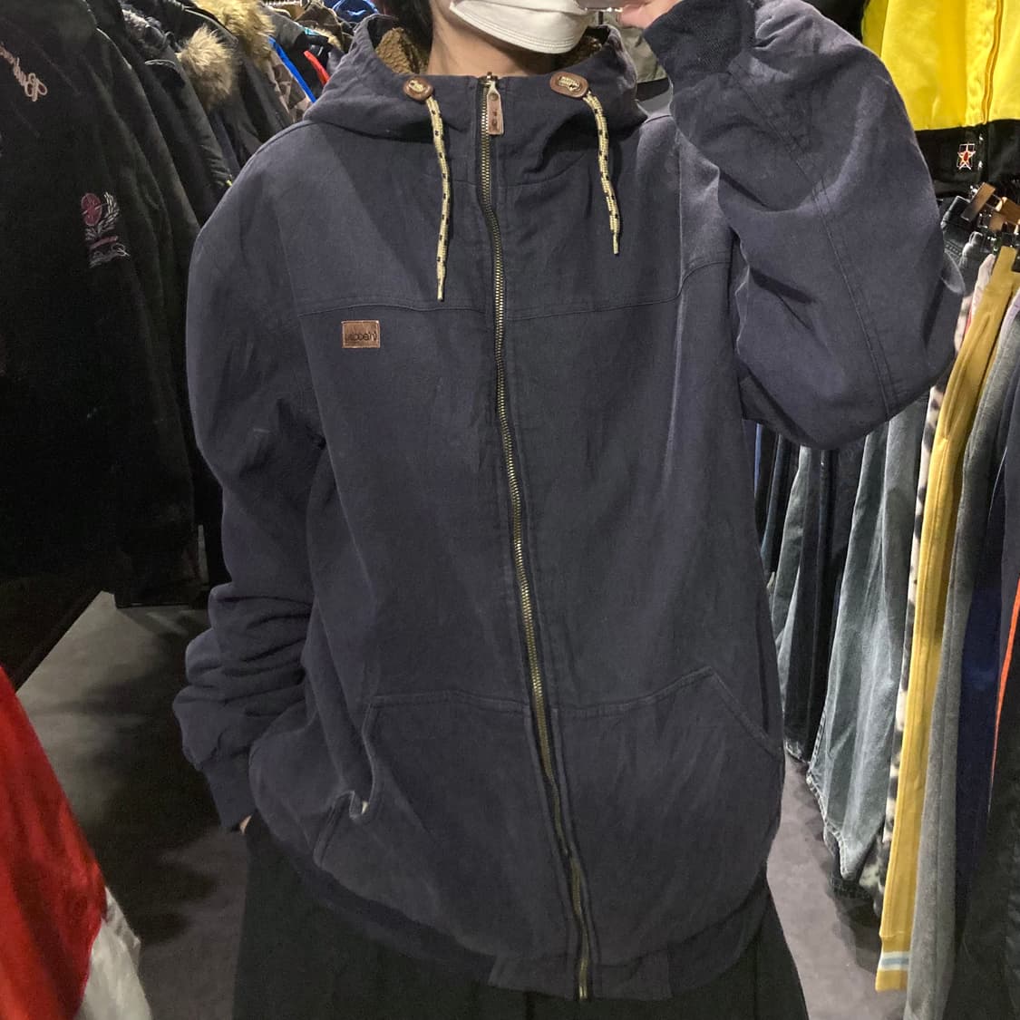 [IM] iriedaily 후드 자켓 네이비 상품이미지5