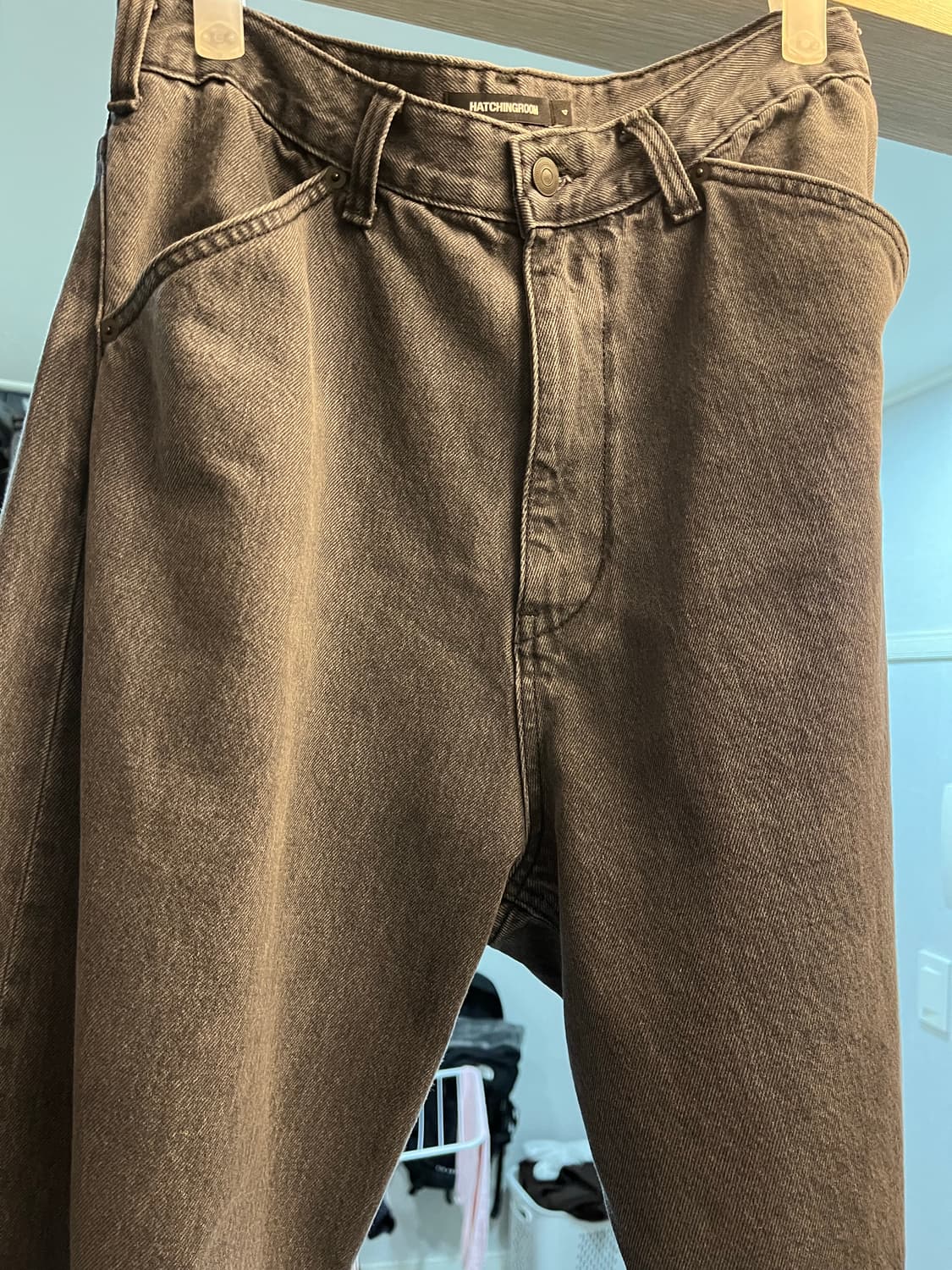 해칭룸 커브드진 워시드블랙 4사이즈 상품이미지3