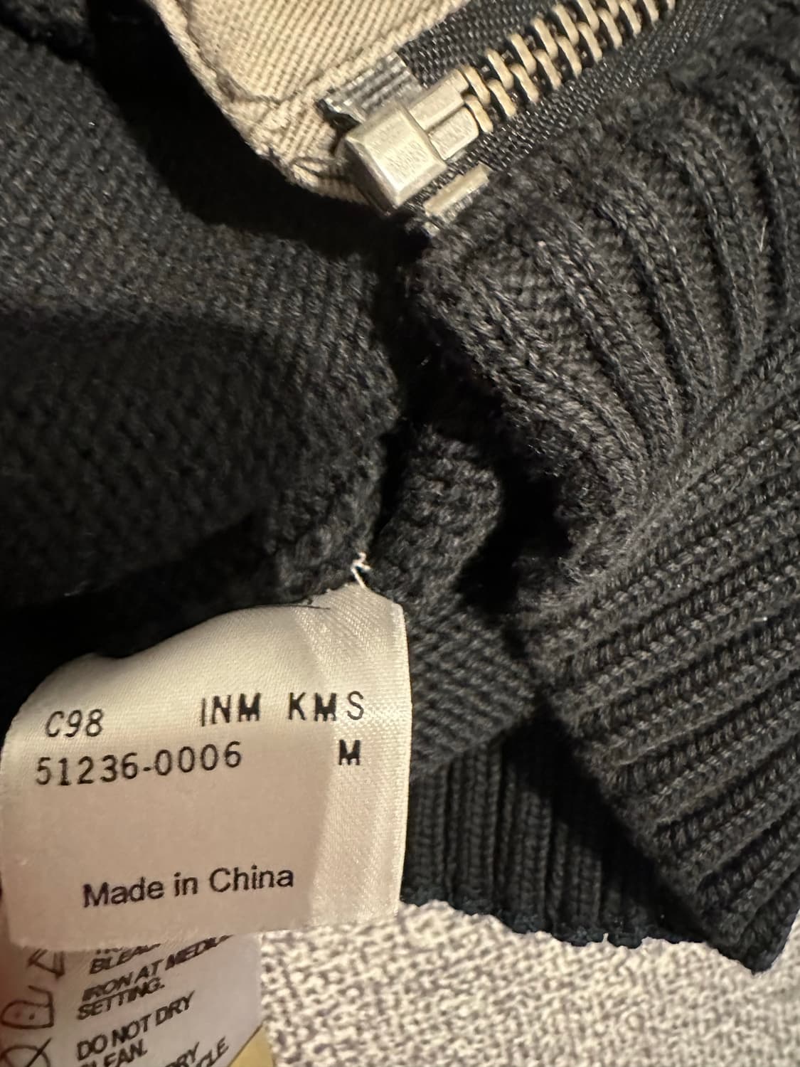 리바이스 니트집업 m 상품이미지5