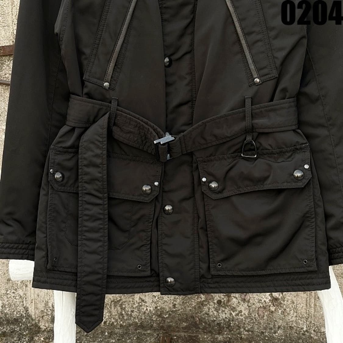 폴로 랄프로렌 여성 벨트 필드자켓 M 0204 상품이미지3