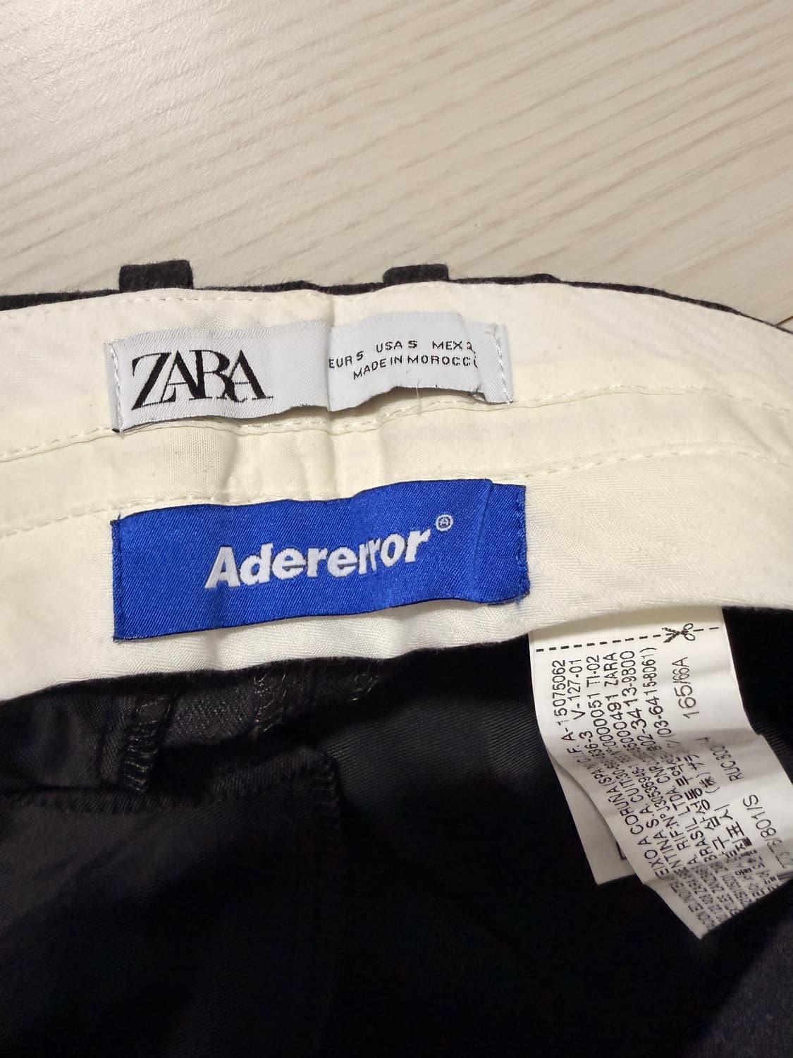 자라 아더에러 울 셋업 상품이미지4