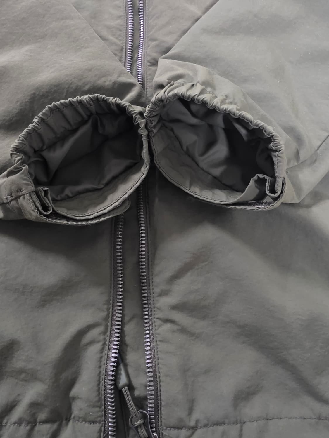 노스페이스 카키 바람막이 XL사이즈 상품이미지6