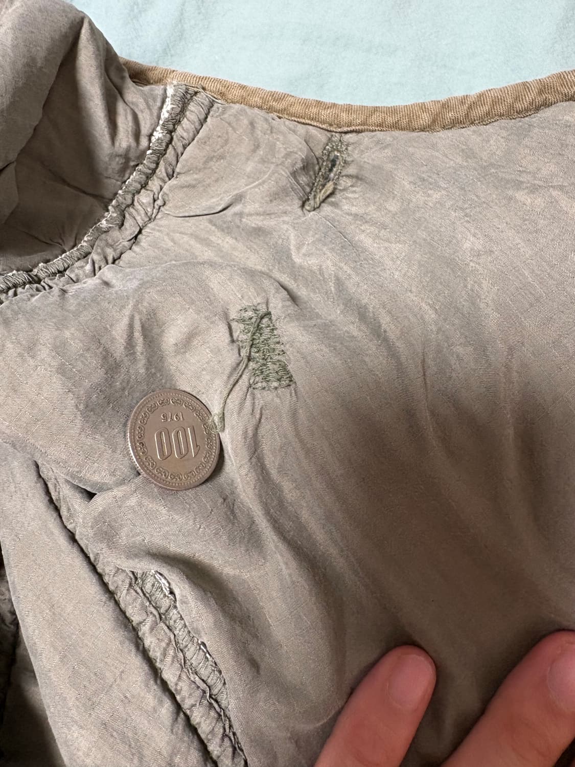 미군 오리지널 m51 피쉬테일 개파카 타월 내피 상품이미지4