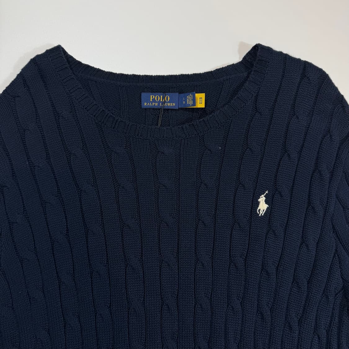 폴로 랄프로렌 네이비 니트 원피스 상품이미지2