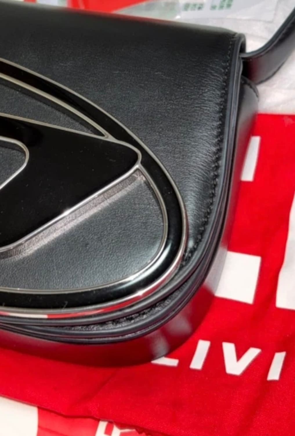 디젤 1DR 블랙 (풀박스 시부야 디젤 매장 구매/ 영수증,더스트,쇼핑백 상품이미지3