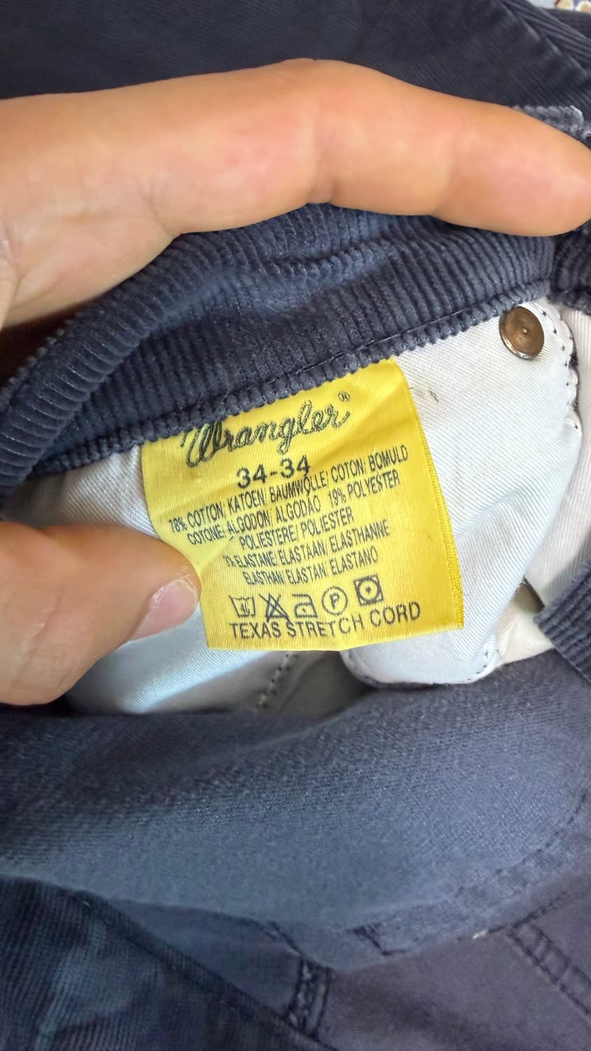 랭글러 코듀로이 팬츠 34X34 상품이미지3